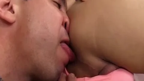 wild sheboy Jaqueline darksome receives Double Teamed By Two lucky men