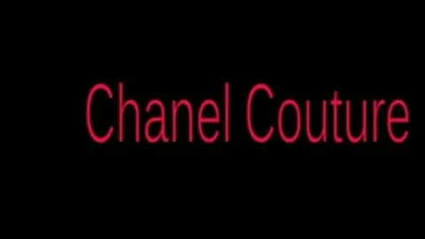black sheladys - Chanel Couture