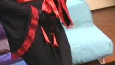 Salma Salma Elegant Robe And Gloves plow