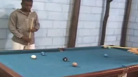 Bruna & Juliana Di Primo Sex In The Billiard Room