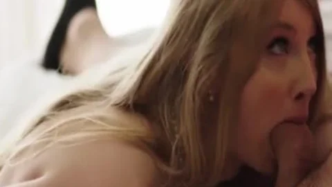 slim blonde Ts Janelle Fennec Stretches pooper For Pierce Paris penis